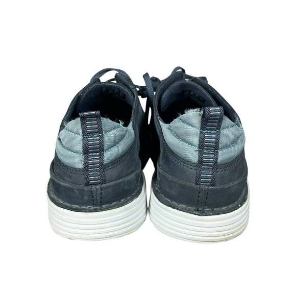 Clarks Men's Brahnz‎ Low Oxford Size 10.5M Navy Nubuck OrthoLite footbed Leather - Picture 4 of 8